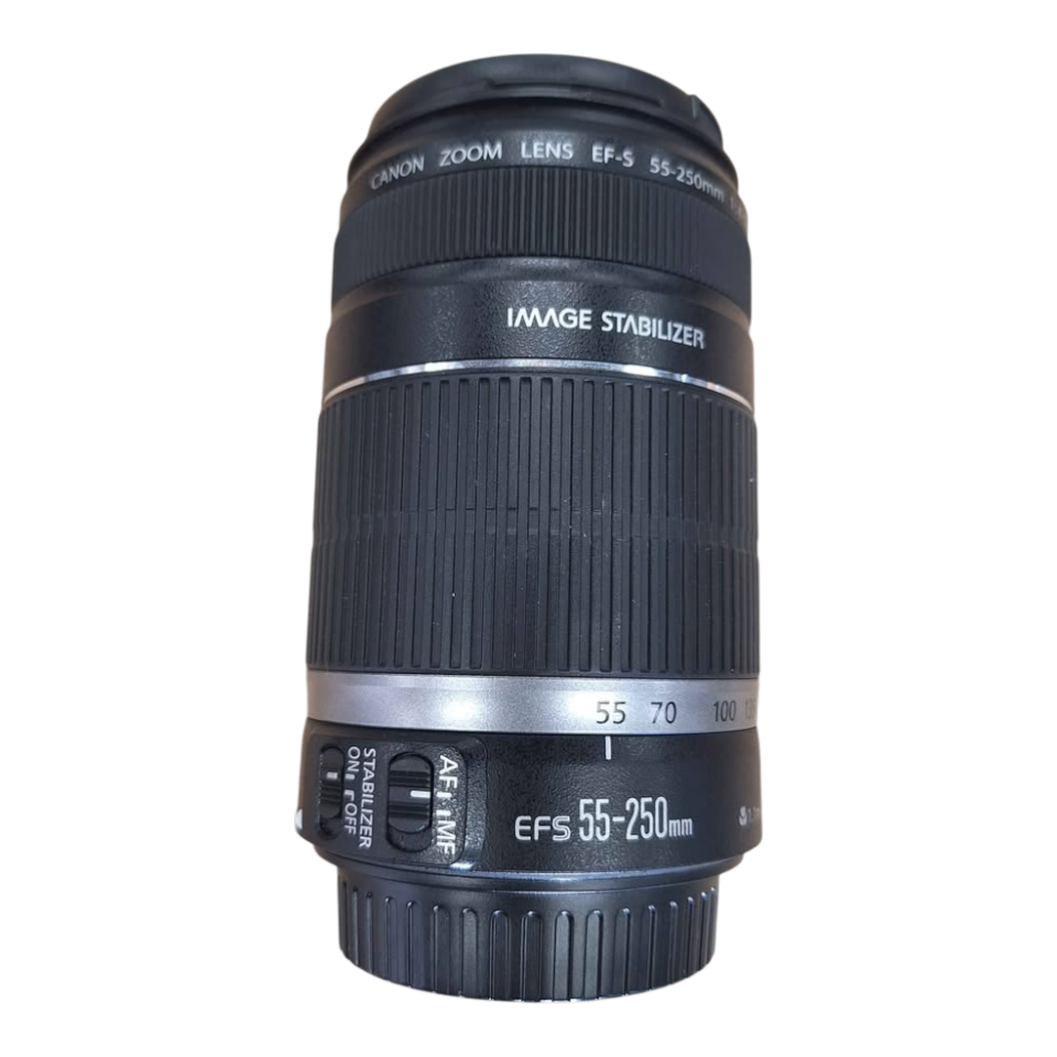 CANON EFS 55-250mm Zoom Camera Lens - 505636