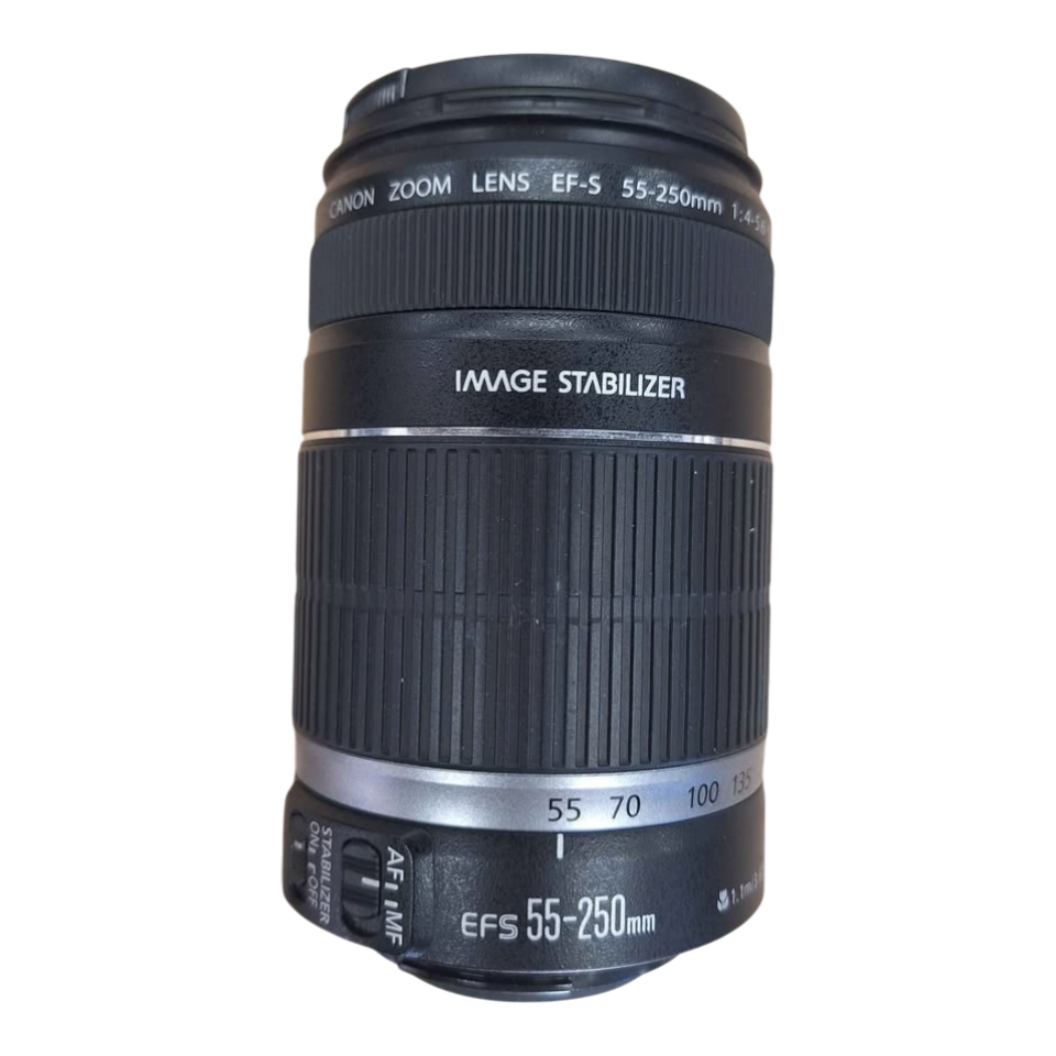 CANON EFS 55-250mm Zoom Camera Lens - 505636
