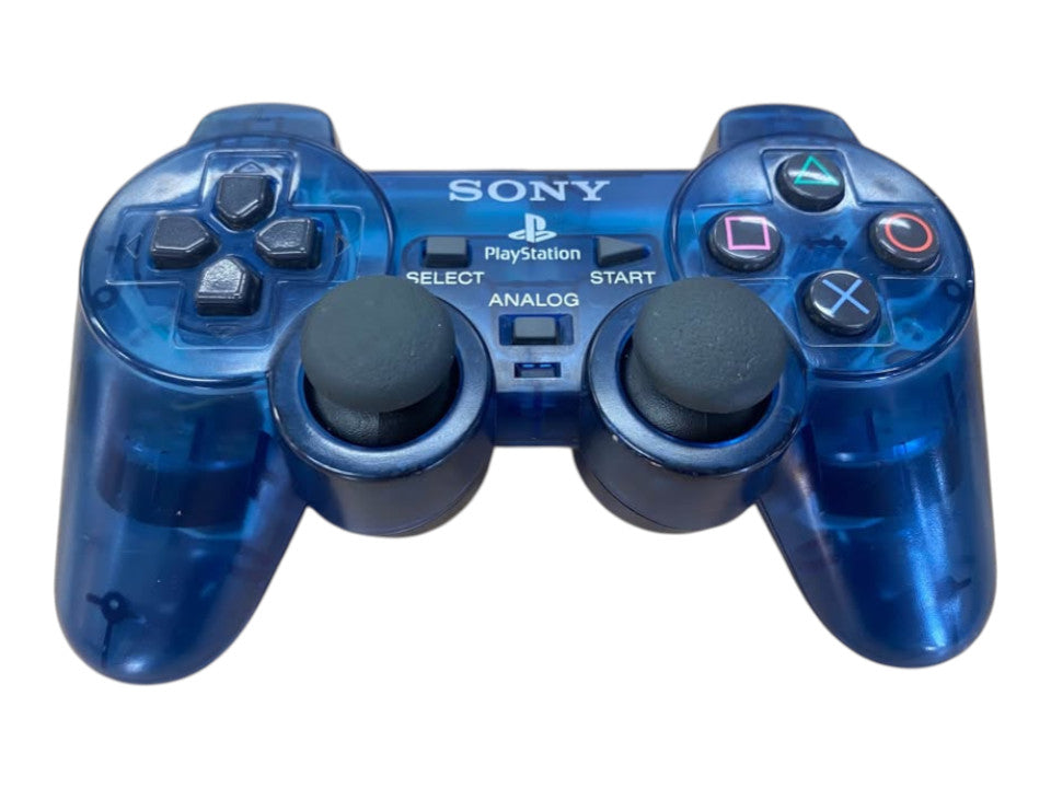 SONY - SCPH-10010 WIRED BLUE DUALSHOCK 2 PLAYSTATION 2 CONTROLLER - 505790