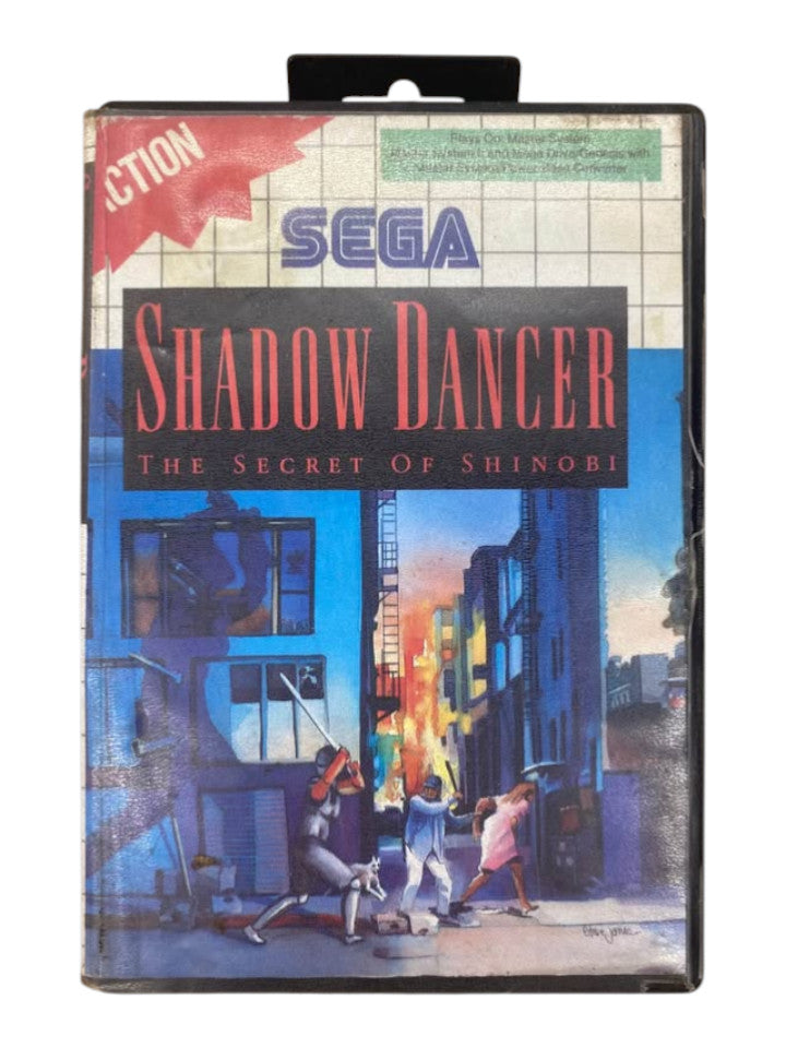 SEGA - MASTER SYSTEM SHADOW DANCER: THE SECRET OF SHINOBI CARTRIDGE - 257660
