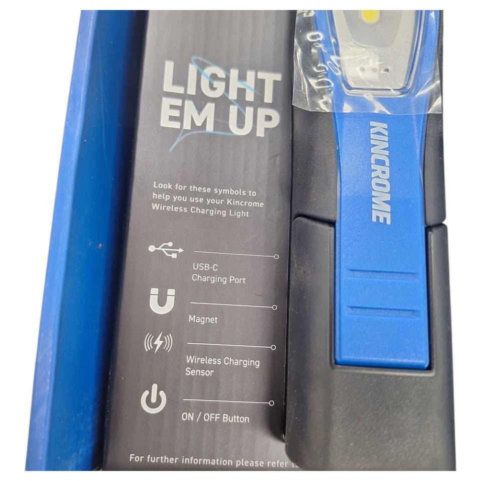 KINCROME - K10320 3.6V 3350MAH WIRELESS CHARGING INSPECTION LIGHT KIT - 505868