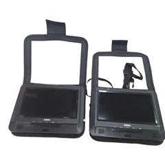 LASER - DVD-PT9-DUALD 2X PORTABLE DVD PLAYERS WITH REMOTE AND CABLES - 506211