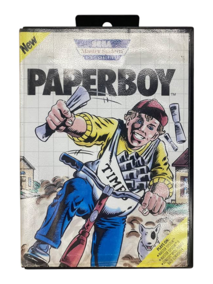 SEGA - MASTER SYSTEM PAPERBOY CARTRIDGE IN CASE - 257665