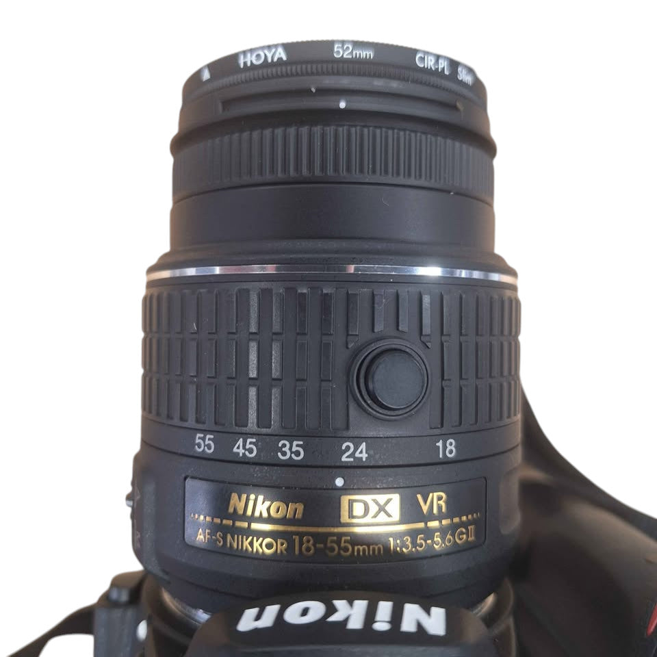 NIKON - D3200 DSLR CAMERA WITH BATTERY GRIP JO - 505887