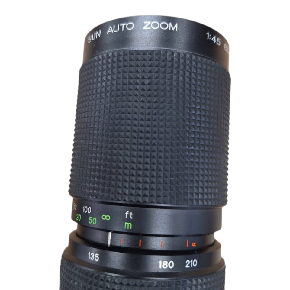 SUN - AUTO ZOOM 1:4.5 85-210MM CAMERA LENS IN LENS TUBE - 505907