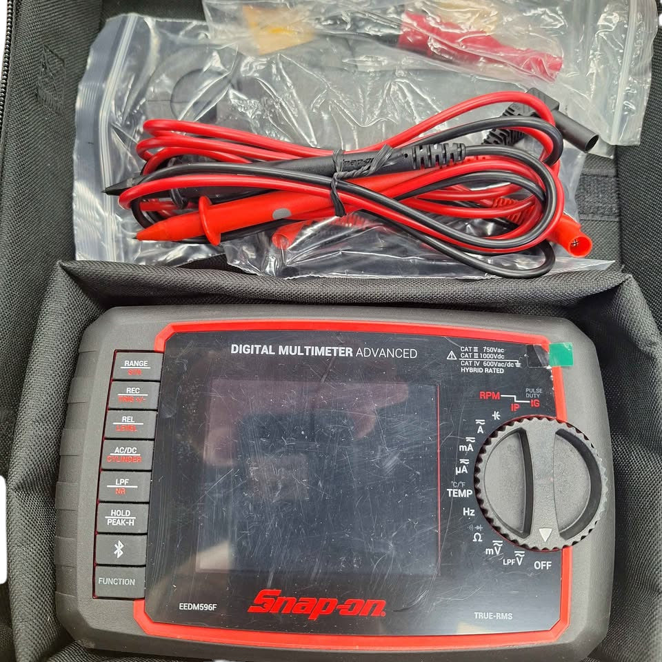 SNAP ON - EEDM596F ADVANCED DIGITAL MULTIMETER WITH LCD & BLUETOOTH - 505988