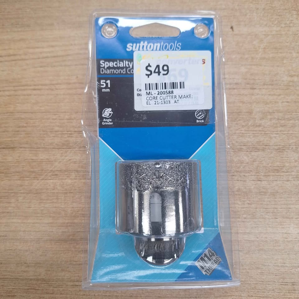 SUTTON TOOLS - 51MM DIAMOND CORE BIT - 200588