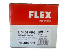 FLEX - L3406 VRG 125MM(DISC) CORDED ELECTRIC ANGLE GRINDER NEW IN BOX - 264421