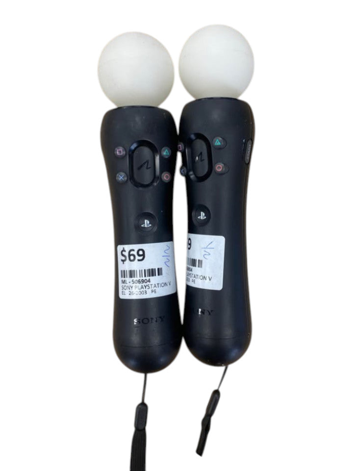 SONY - CECH-ZCM2E PLAYSTATION 3 & 4 MOTION CONTROLLER PAIR - 506904