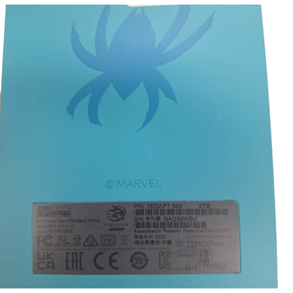 SEAGATE - GHOST SPIDER 2TB GAMING HARD DRIVE - 506511