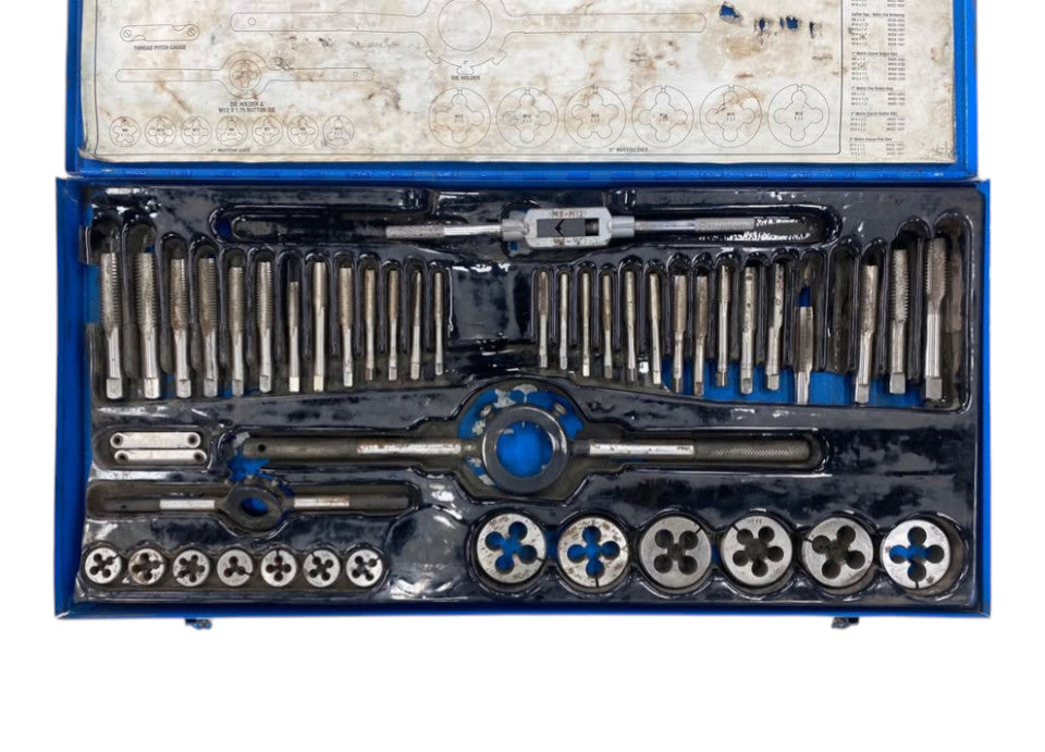 SUTTON TOOLS - M500 MMF47 METRIC COARSE/FINE 47PCE TAP & DIE SET - 506352