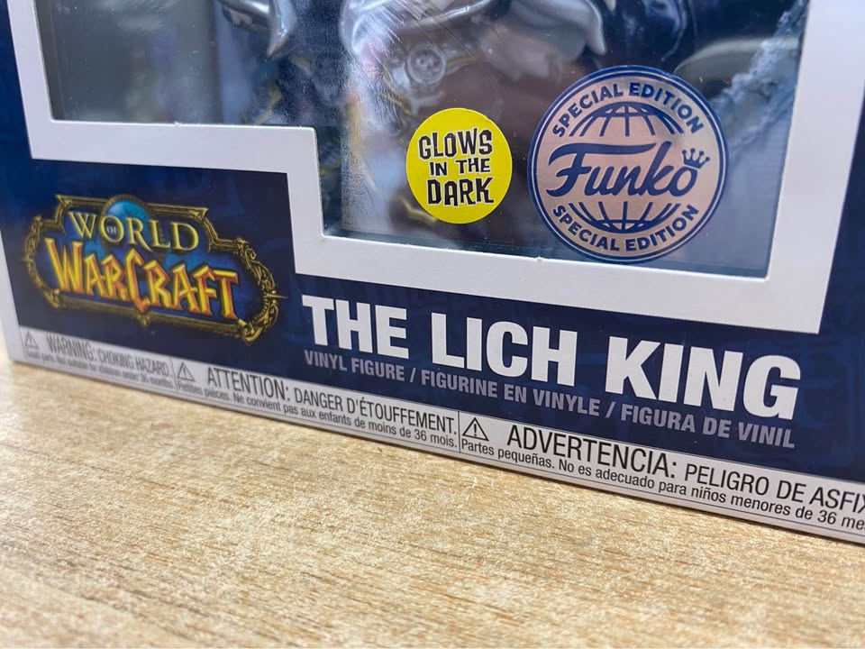 FUNKO POP! GAMES - WORLD OF WARCRAFT: THE LICH KING VINYL FIGURE - 506666