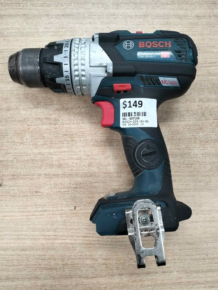 Bosch Professional GSB 18V-85 C Hammer Drill - 507198
