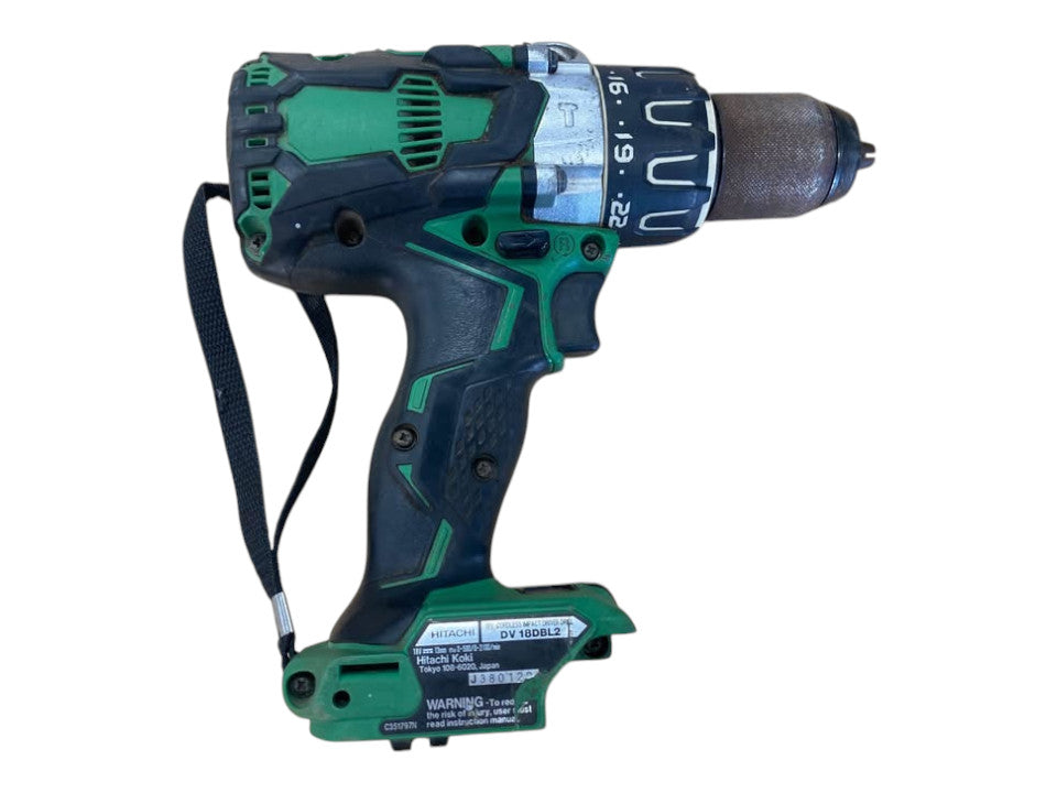 HITACHI - DV 18FBL2 13MM 18V CORDLESS IMPACT DRIVER DRILL (SKIN ONLY) - 507107