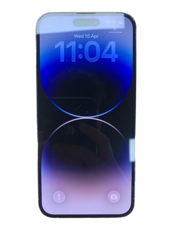 APPLE - MQ9Q3ZP/A 128GB 81% BATT HEALTH SILVER IPHONE 14 PRO MAX - 507260