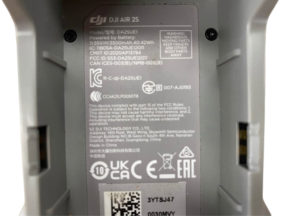 DJI - DA2SUE1 AIR 2S DRONE WITH CAMERA - 502567