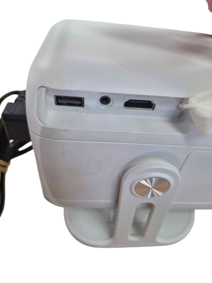 LASER FHD SMART LED PROJECTOR WITH REMOTE AND POWER CABLE. - 507856