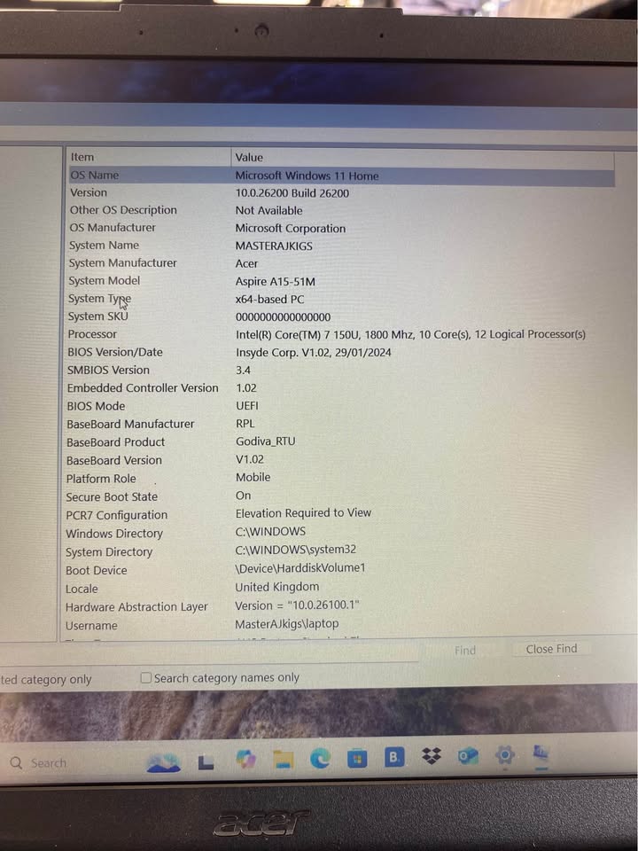 Acer Aspire 15 Laptop N23C3 - 507738