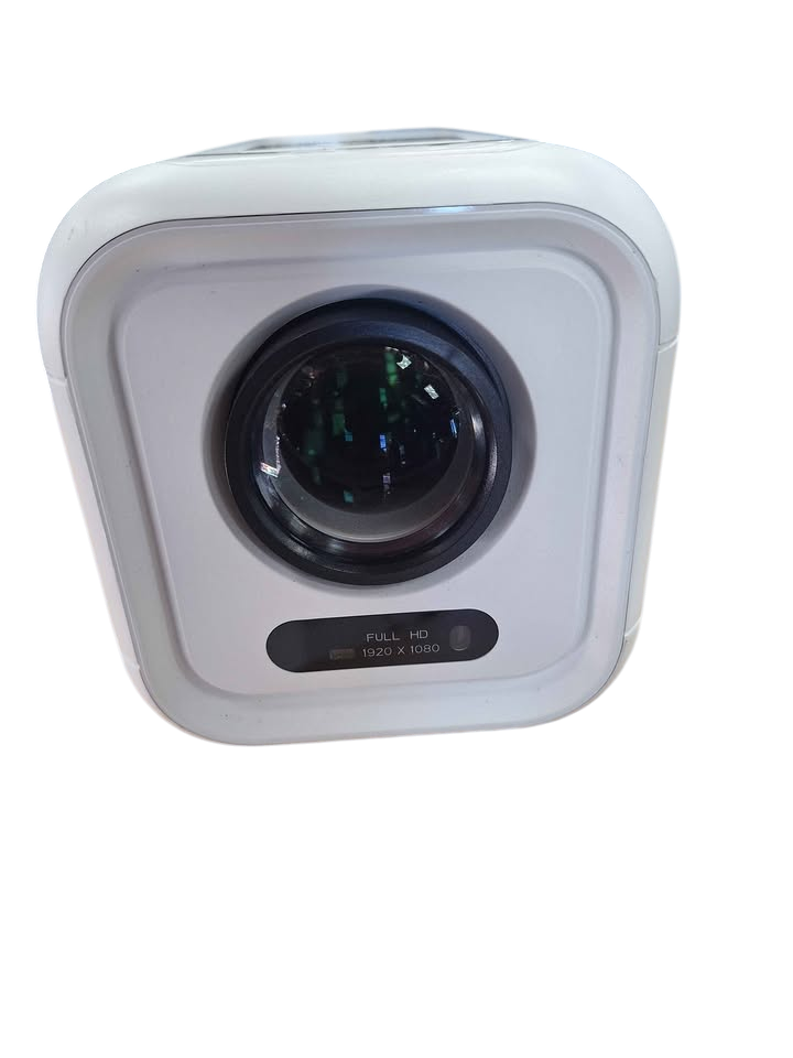 LASER FHD SMART LED PROJECTOR WITH REMOTE AND POWER CABLE. - 507856