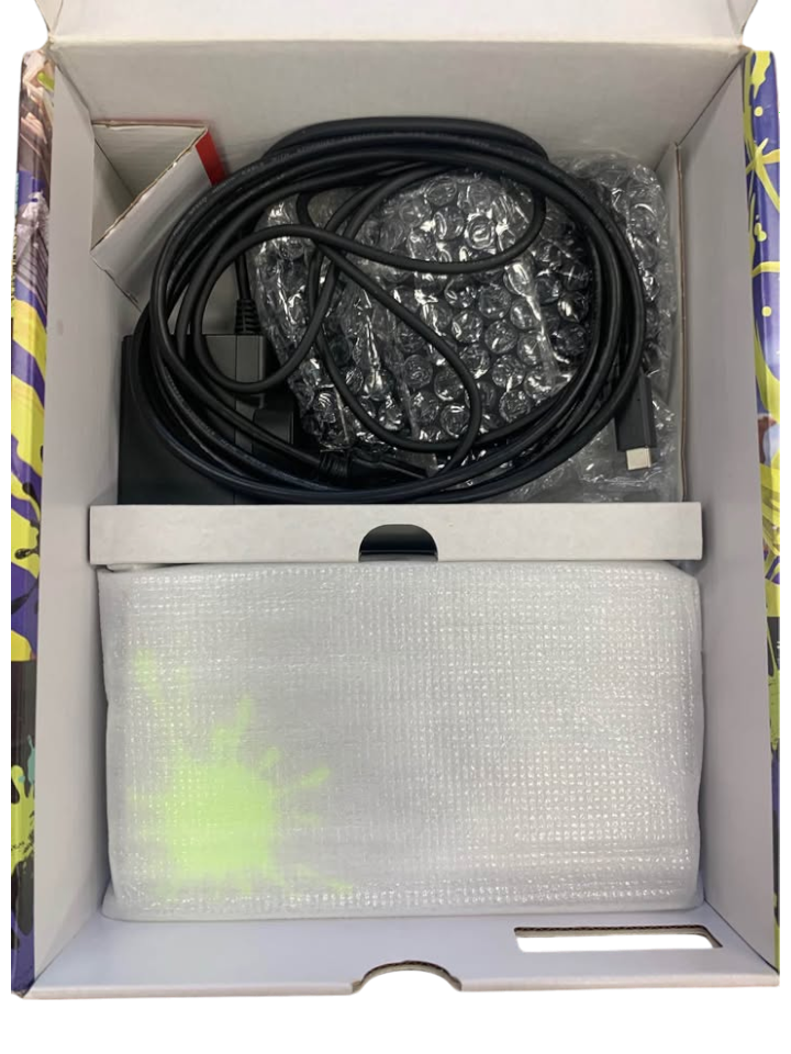 Nintendo Switch OLED Splatoon 3 Limited Edition Console In Box w/ Carry Case - 507864