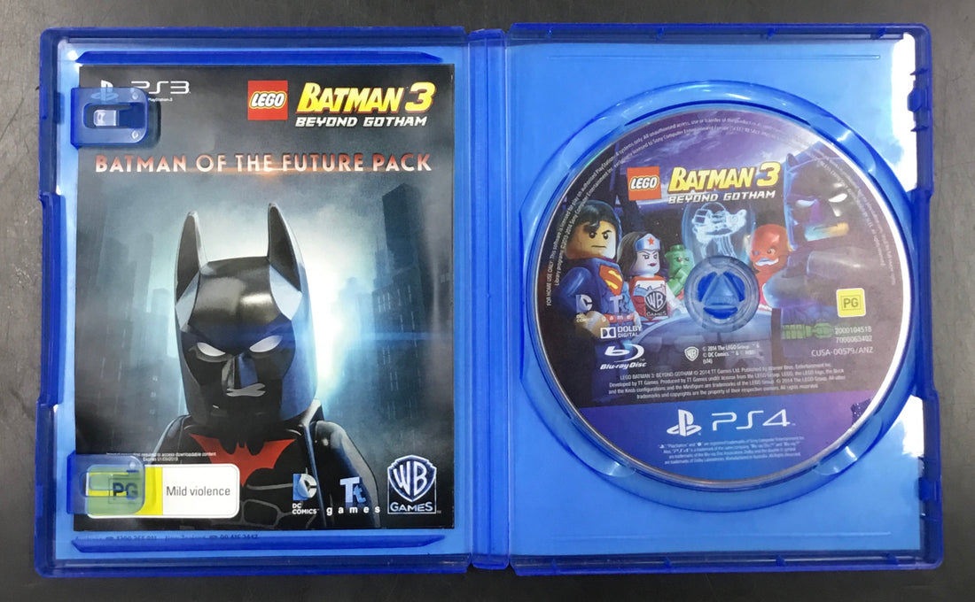PS4 GAME BATMAN 3 Beyond Gotham Ref#508882