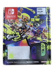 Nintendo Switch OLED Splatoon 3 Limited Edition Console In Box w/ Carry Case - 507864