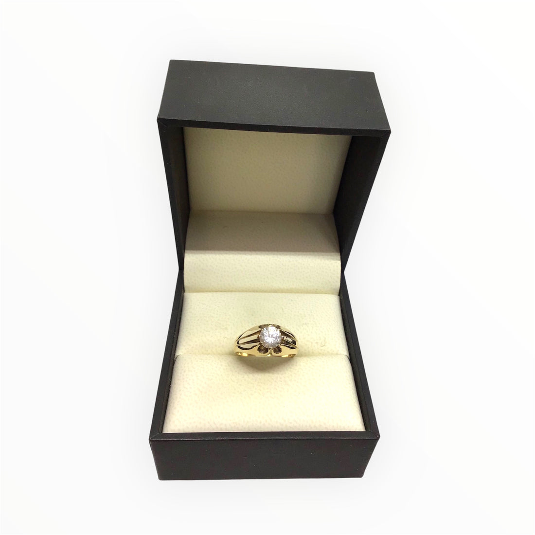 Ladies 9ct Gold Ring (Size N) Ref#511855