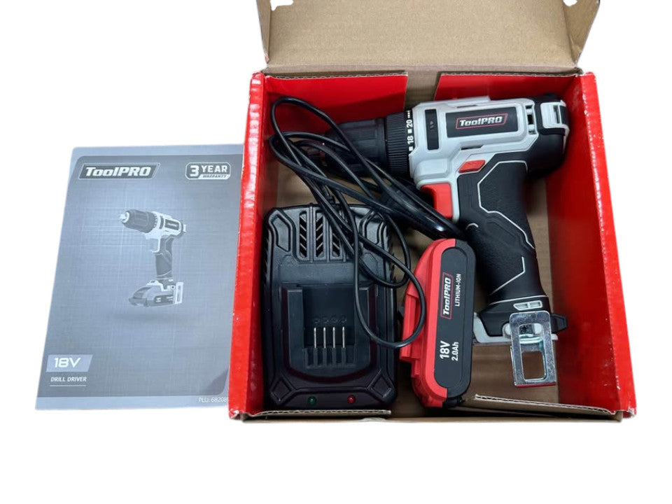 ToolPro 18V Drill Driver Kit - 508342