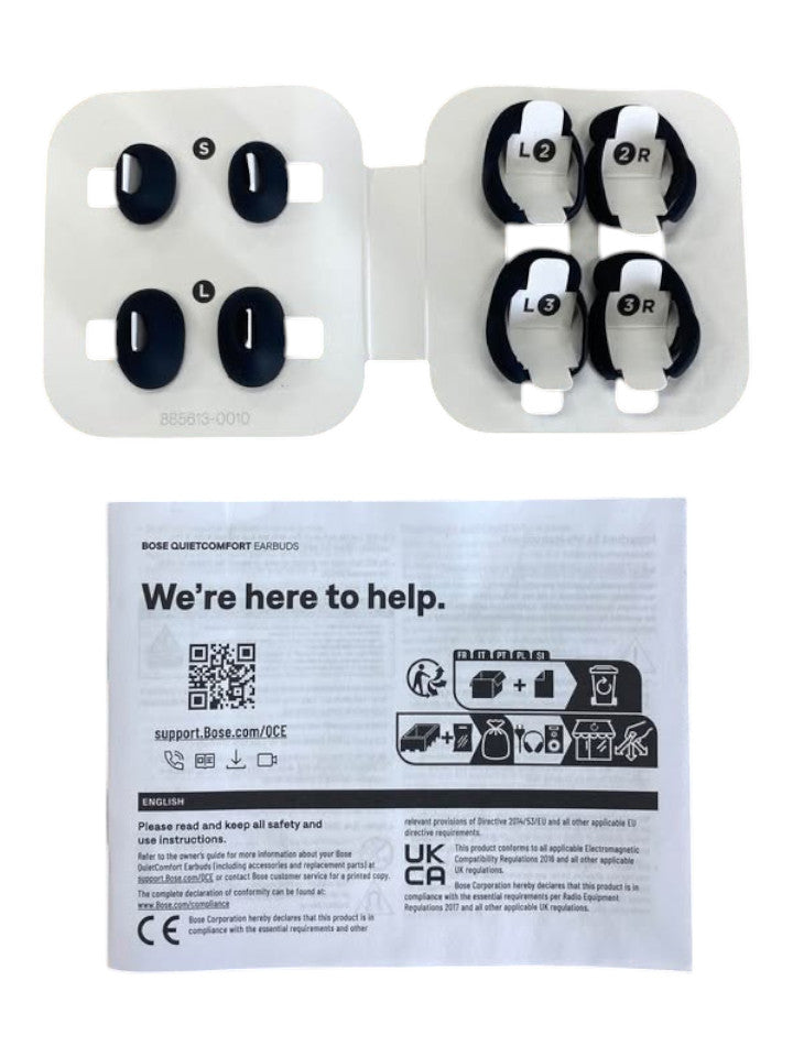 Bose - QuietComfort Bluetooth Earbuds In Charging Case - 506997