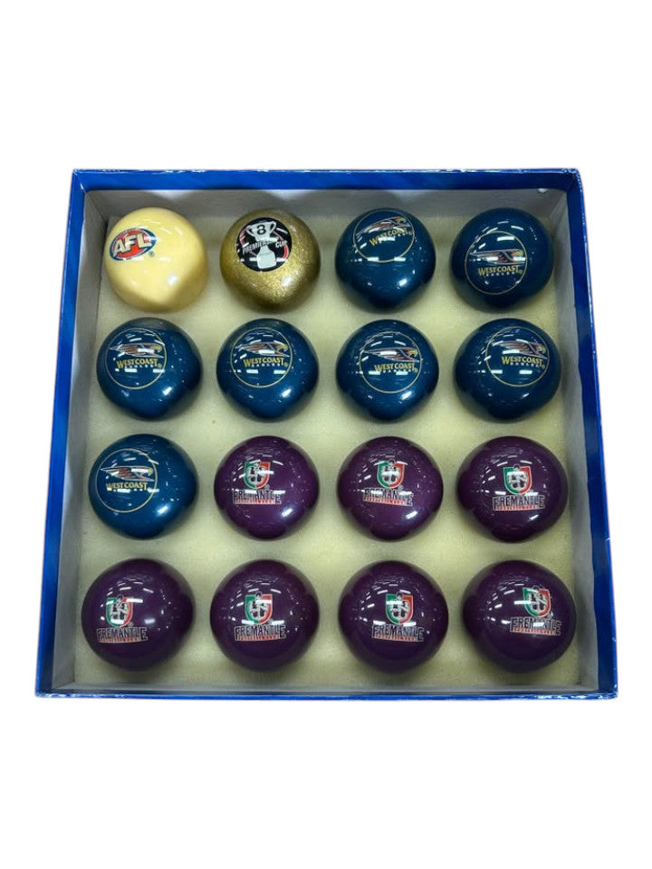 AFL Rivalry 8 Ball Box Set (Eagles & Freo) - 509075