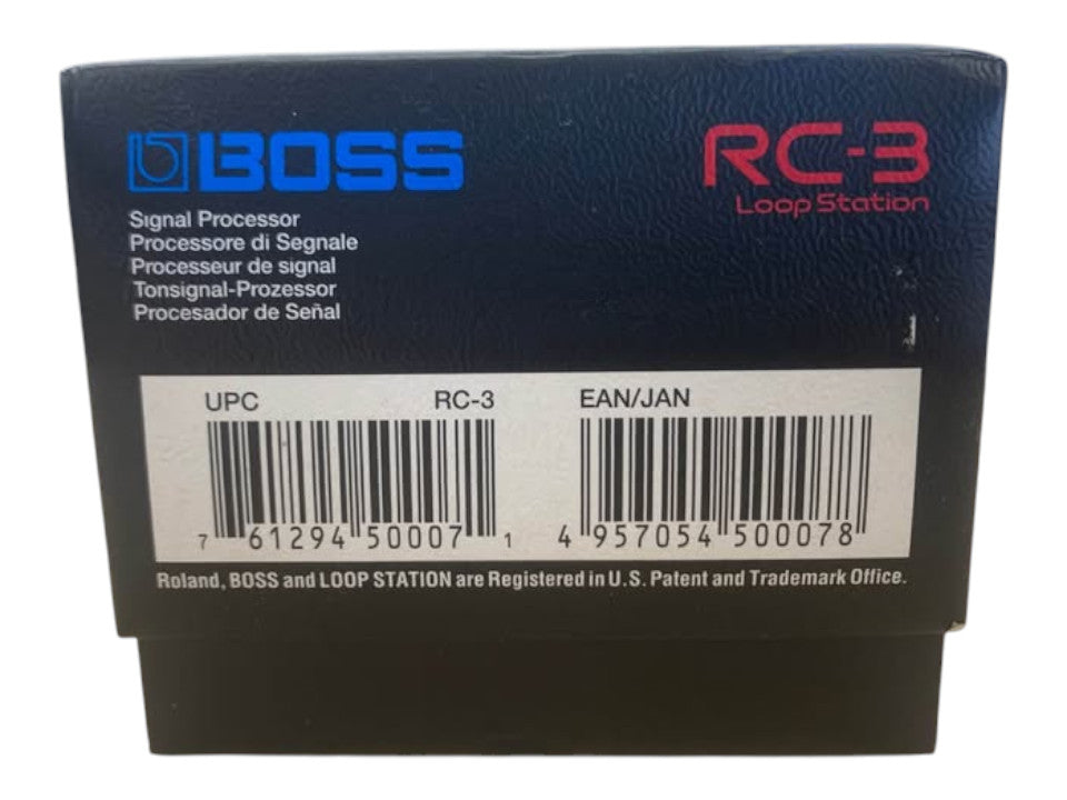 Boss - RC-3 Loop Station Pedal - 508898