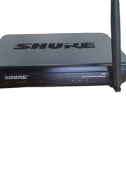 SHURE SVX4 WIRELESS MICROPHONE RECIEVER WITH ACCESSORIES. 508897