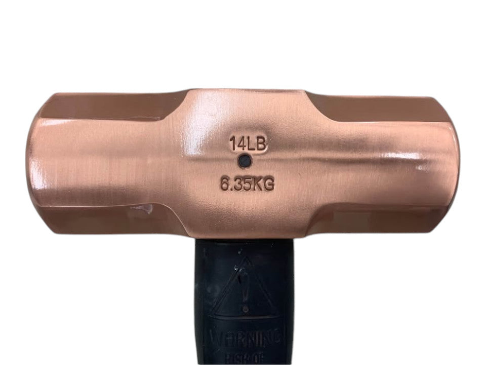 Mumme Tools - 5HCFRH14 Copper Hammer Pinned Fibreglass Handle 6.35kg - 508909