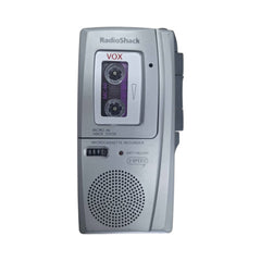 RADIOSHACK MICRO-46 MICROCASSETTE RECORDER WITH CASSETTE - 509230