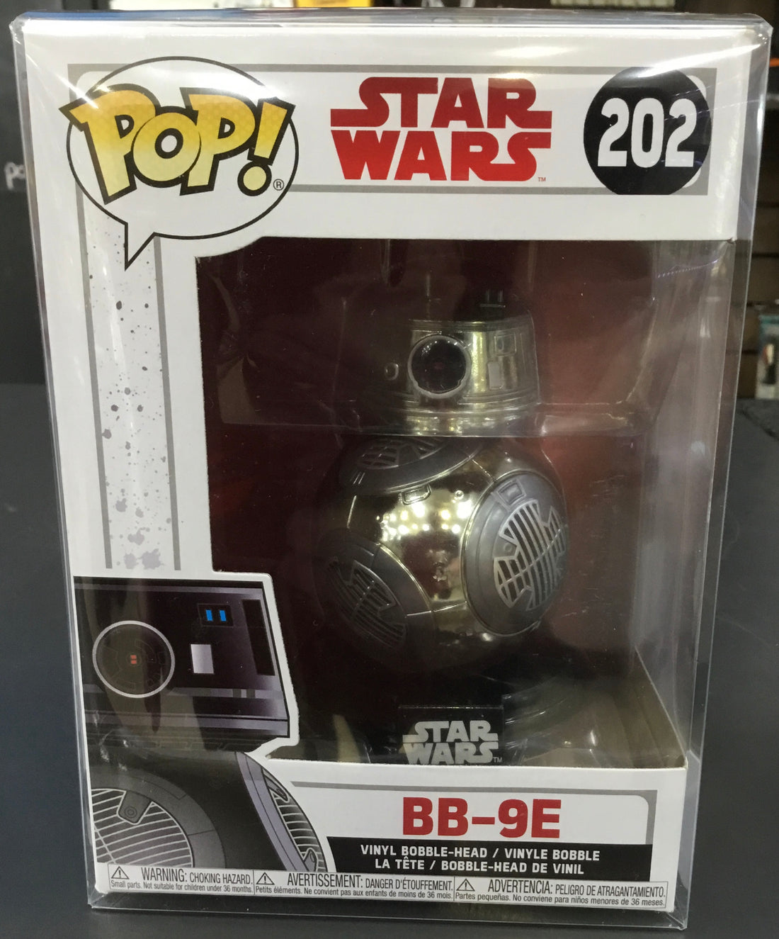 STAR WARS POP VINYL BB-9E 202 Ref#502754