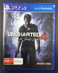 PS4 GAME UNCHARTED 4 A Thief's End Ref#512224