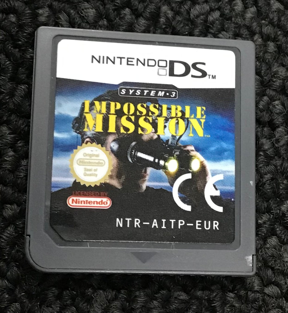 Nintendo DS Game Cartridge Impossible Mission Ref#506322