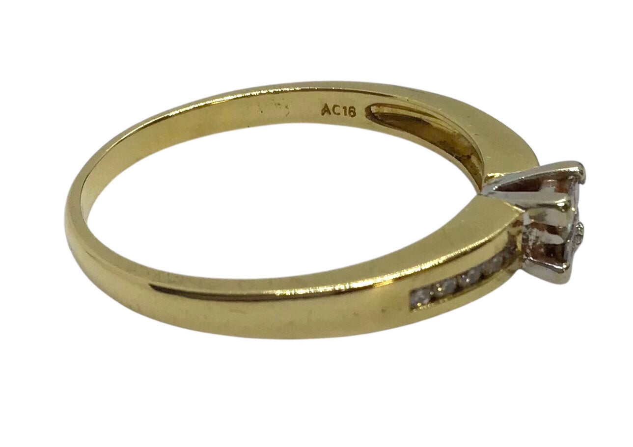 Ladies 18ct Engagement Ring (Size X) Ref#506746