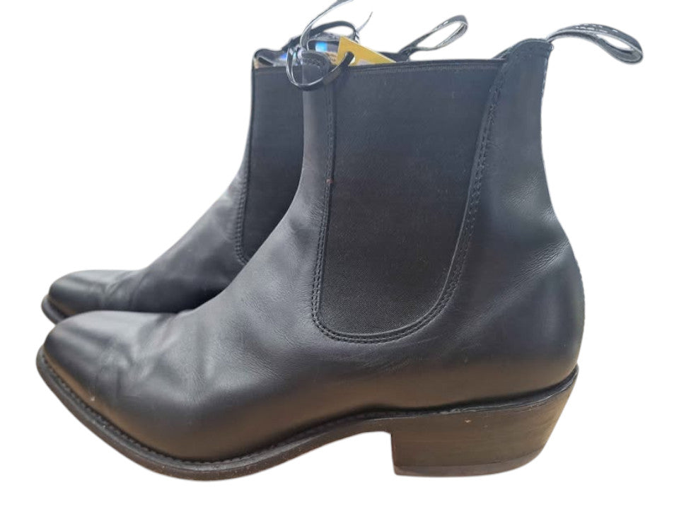 RM WILLIAMS BOOTS/SHOES GNMH SIZE 11G BLACK TESTEDRM WILLIAMS GNMH SIZE 11G  BOOTS IN BLACK - 510312