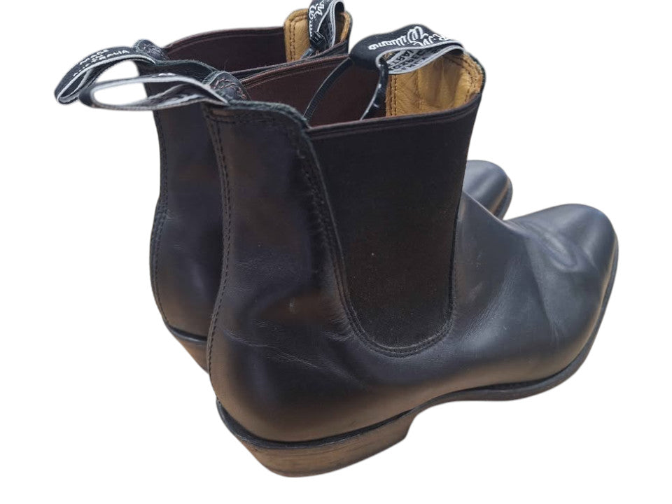 RM WILLIAMS BOOTS/SHOES GNMH SIZE 11G BLACK TESTEDRM WILLIAMS GNMH SIZE 11G  BOOTS IN BLACK - 510312