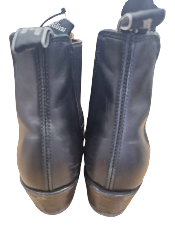 RM WILLIAMS BOOTS/SHOES GNMH SIZE 11G BLACK TESTEDRM WILLIAMS GNMH SIZE 11G  BOOTS IN BLACK - 510312