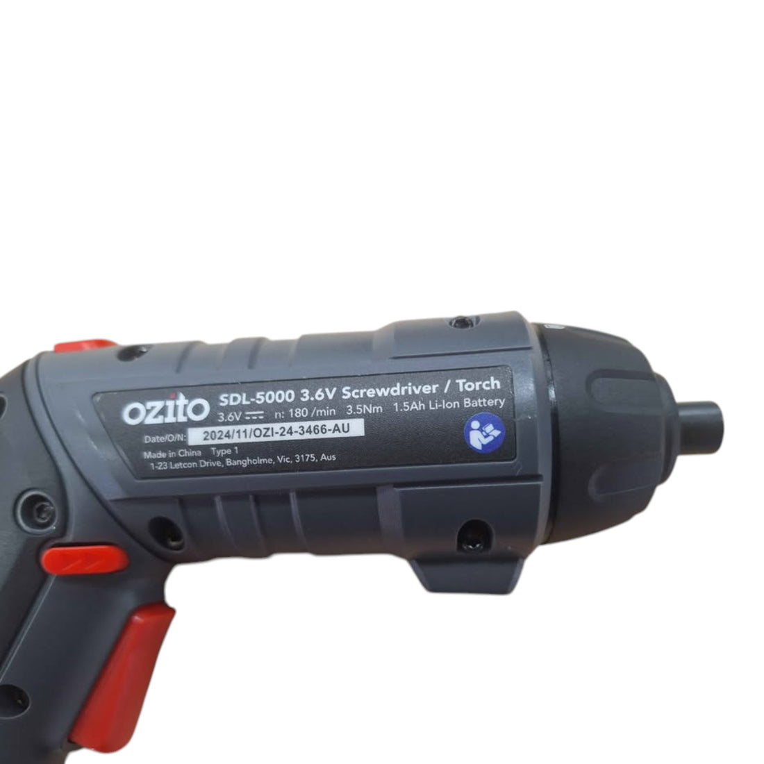 Ozito SDL-5000 3.6V Cordless Screwdriver