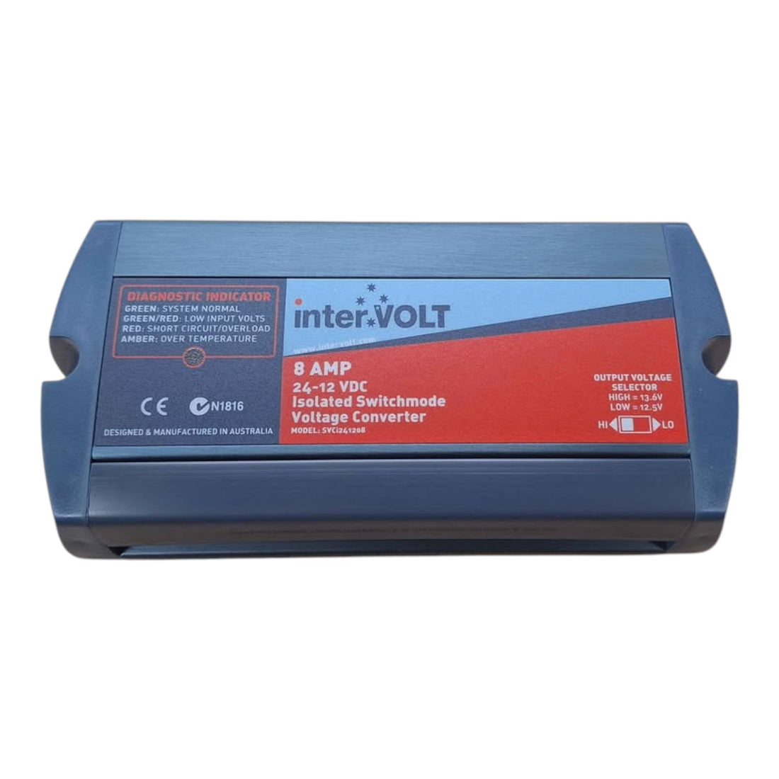 Intervolt Switchmode 8 Amp 24v to 12v Switchmode Converter - 209758