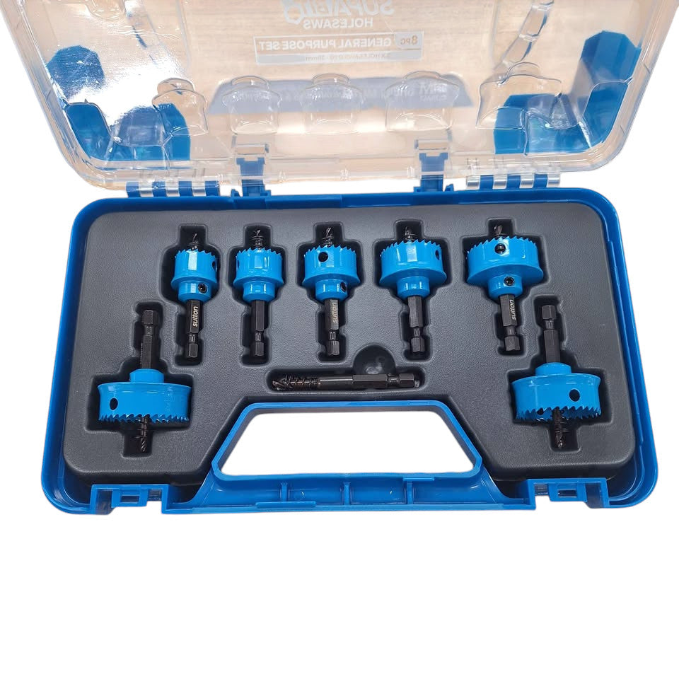 Sutton SupaBit 8pce General Purpose Holesaw Set - 511751