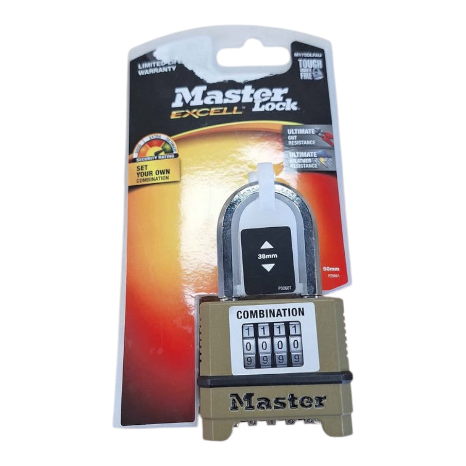 MasterLOCK Excell Combination Padlock - 511754
