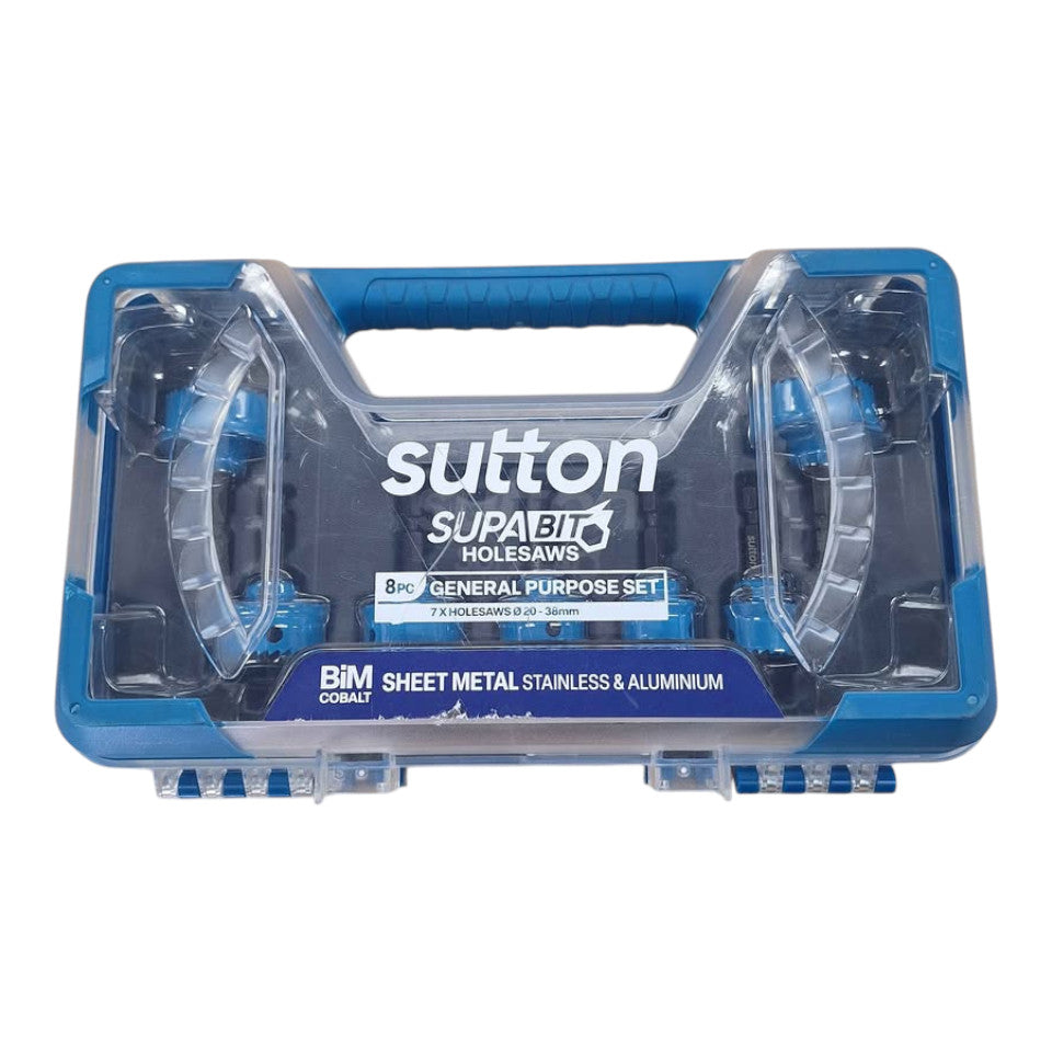 Sutton SupaBit 8pce General Purpose Holesaw Set - 511751