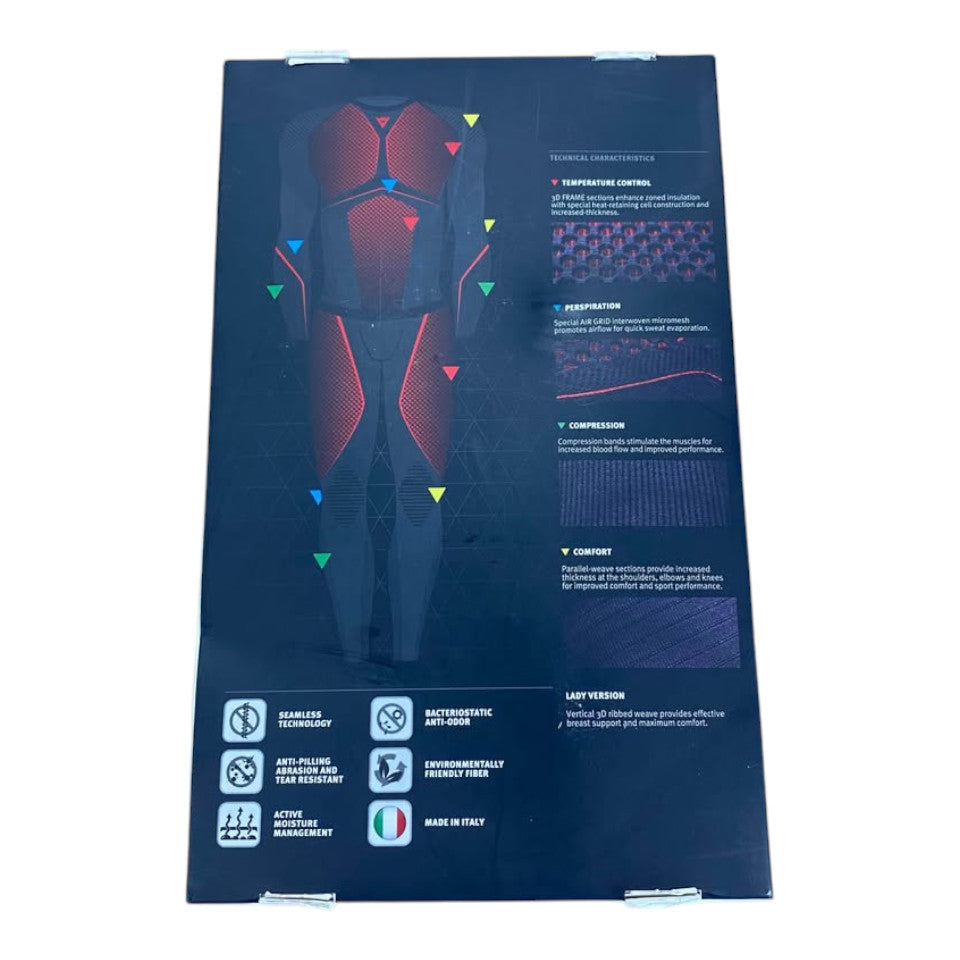D-Core Ladies Black/Fuschia Long Sleeve Thermo Tee (Size M) - 512260