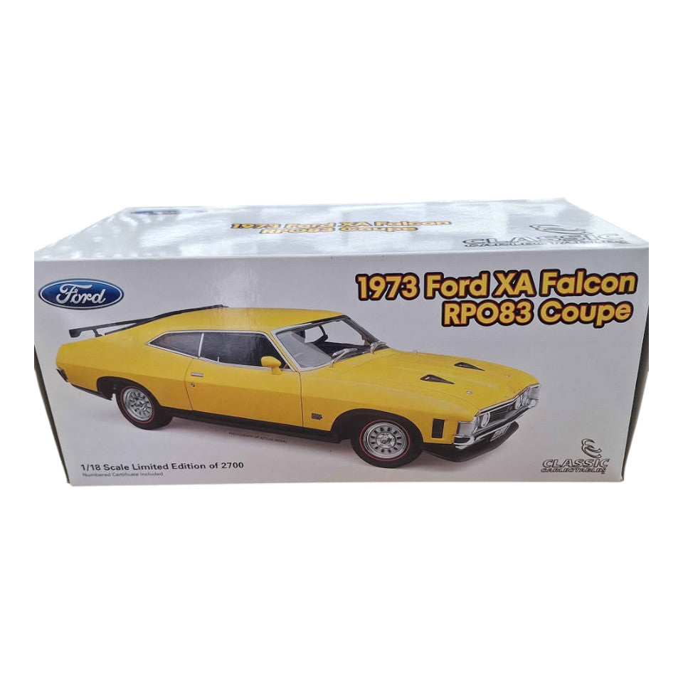 Carlectables 1973 Ford XA Falcon RPO83 351 GT 1:18 Scale Model Car - 511876