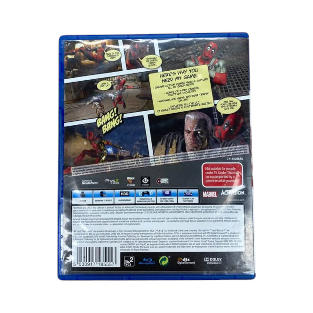 Sony PlayStation 4 Deadpool game - 512436