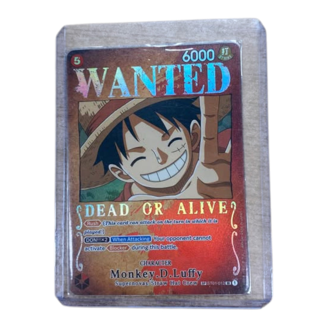 Monkey.D.Luffy [Wanted] ST01-012 One Piece TGC - 511615